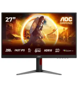 AOC Monitor 27G4HA 27 inches Fast IPS HDMIx2 DP Pivot Speakers