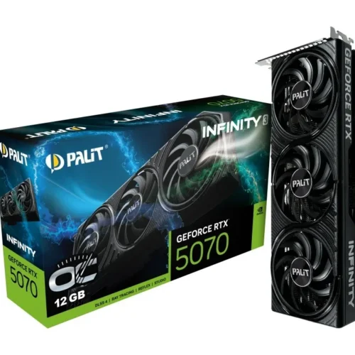 Palit видео карта GeForce RTX 5070 INFINITY 3 OC 12GB GDDR7 192bit