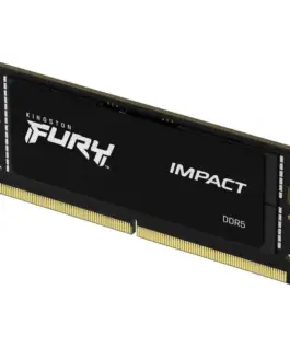 Alternative view of Памет за лаптоп Kingston FURY IMPACT, 8GB, SODIMM, DDR5, PC4-38400, 4800MHz, CL38, KF548S38IB-8