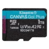 Kingston памет card microSD 1TB Canvas Go! Plus 200MB/s A2 U3 V30