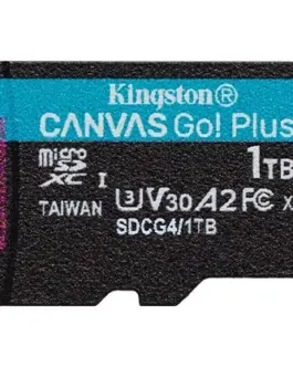 Kingston памет card microSD 1TB Canvas Go! Plus 200MB/s A2 U3 V30