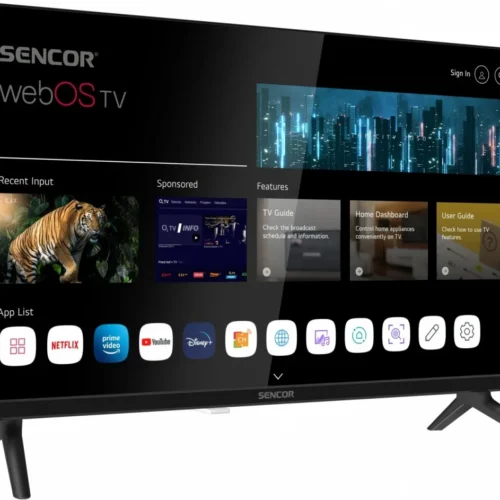 Sencor TV 24 inches SMART webOS LG DVB-T/T2/C/S/S2 BT5