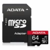 Adata mSD HighEnd 64GB UHS1 U 3 V30 A2 100/80MB/s+Ada