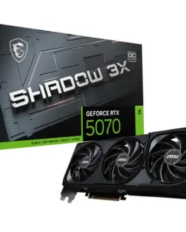 MSI видео карта GeForce RTX 5070 12G SHADOW 3X OC GDDR7 192bit HDMI/DP