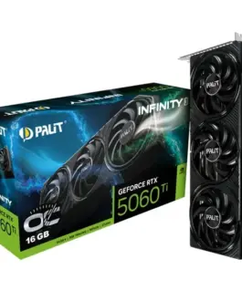 Palit видео карта GeForce RTX 5060 TI INFINITY 3 OC 16GB GDDR7 128bit 3DP/HDMI