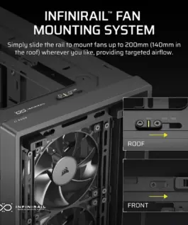 Corsair FRAME 4000D RS черен Mid Tower ATX