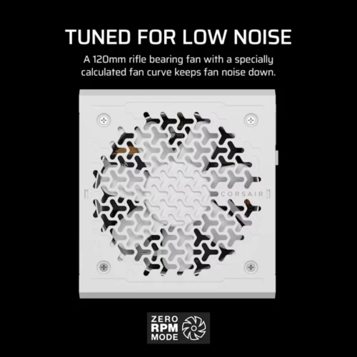 Corsair PSU RM850e бял 80+GOLD F.MODULAR ATX3.1