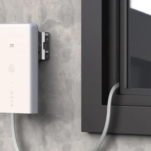 ZTE Router MC889 ODU 5G Router + Gecko Window Type Glass Mount Kit