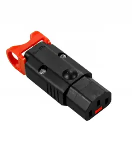 Digitus Connector IEC LOCK+ IEC-PA130100BK