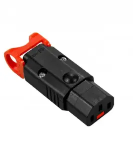 Digitus Connector IEC LOCK+ IEC-PA130100BK