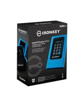 Alternative view of Kingston Zewnętrzny SSD диск IKVP80ES 7680GB USB3.2 Gen1 Szyfrowany