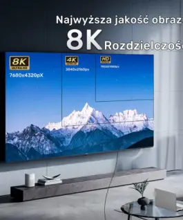 Unitek HDMI Optic кабел 2.1 AOC 8K120Hz 3m C11085GY03-3