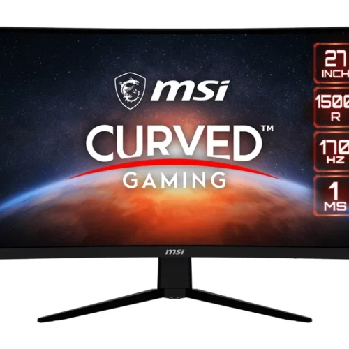 MSI Monitor 27 inches G273CQ LED/QHD/Curved/170Hz/черен