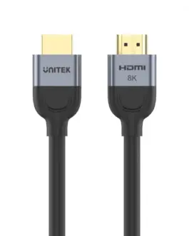 Unitek HDMI кабел 2.1 8K 60Hz 1m; черен; C11086GY01-1