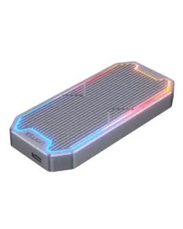 Unitek Enclosure M.2 NMVe/SATA 10 Gbps RGB; S1210B