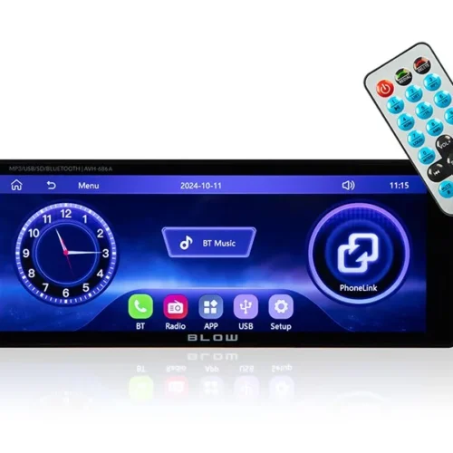 BLOW Car Radio AVH-686A 1DIN 7 inch RDS MP3/USB/micro SD/синTOOTH