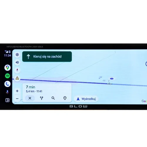 BLOW Car Radio AVH-686A 1DIN 7 inch RDS MP3/USB/micro SD/синTOOTH