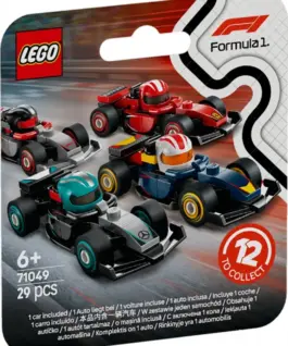 Alternative view of LEGO Bricks Minifigures 71049 F1 Collectible Race Car (display 36 pcs)