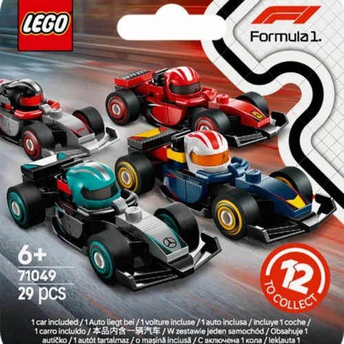 LEGO Bricks Minifigures 71049 F1 Collectible Race Car