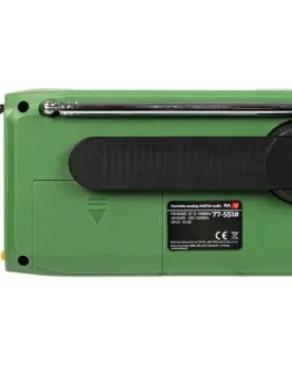 Alternative view of BLOW Radio RA13 AM/FM solar