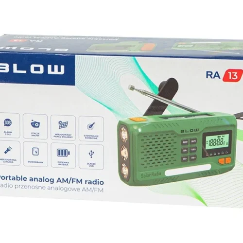 BLOW Radio RA13 AM/FM solar