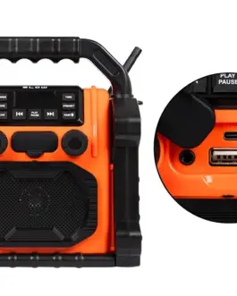 Alternative view of BLOW Radio przenośne RA14 AM/FM construction