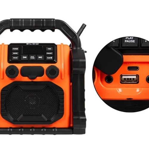 Alternative view of BLOW Radio przenośne RA14 AM/FM construction