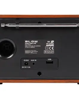 Alternative view of BLOW Radio RK5 BT FM/DAB+ kitchen, черен