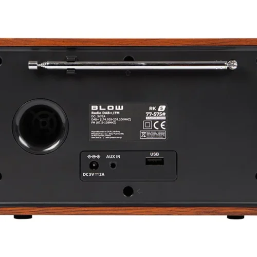 Alternative view of BLOW Radio RK5 BT FM/DAB+ kitchen, черен