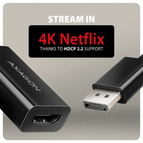 AXAGON RVD-HI20N адаптер activ e DP – HDMI 4K/60Hz