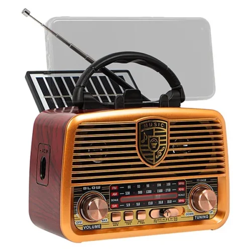 BLOW Analog radio RA10 AM/FM solar