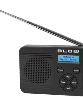 BLOW Radio RK4 FM/DAB+ kitchen черен
