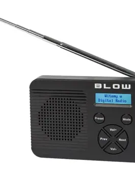 BLOW Radio RK4 FM/DAB+ kitchen черен