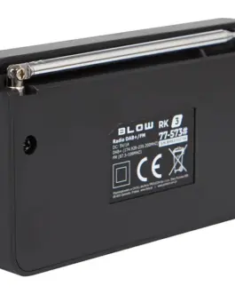 Alternative view of BLOW Radio RK4 FM/DAB+ kitchen, черен