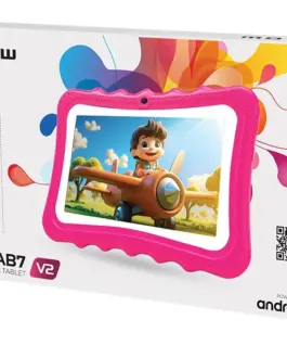 BLOW Таблет KidsTAB7 V2 4/32GB розов case camera 2MP