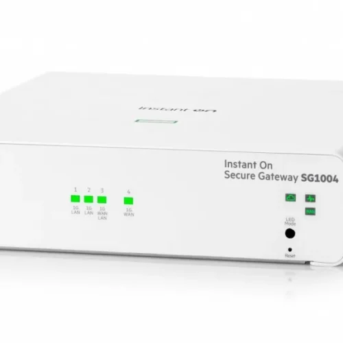 Hewlett Packard Enterprise Switch networking Instant On Secure Gateway 4-port Gigabit SG1004