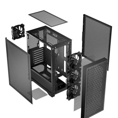 Alternative view of Logic Concept Компютър case Dart Pro Midi черен
