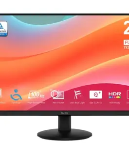 MSI Monitor 23.8 inches PRO MP242L LED/FHD/Flat/100Hz/черен