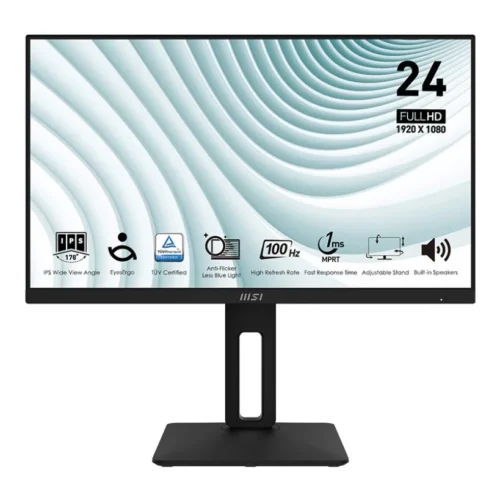 MSI Monitor 23.8 inches PRO MP242AP LED/FHD/Flat/100Hz/черен