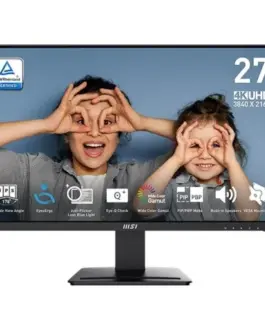 MSI Monitor 27 inches PRO MP273U LED/UHD/Flat/60Hz/черен