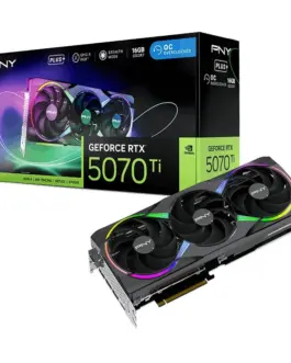 PNY видео карта GeForce RTX5070Ti+ 16GB ARGB VCG5071T16TFXXPB1-O