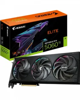 Gigabyte видео карта AORUS GeForce RTX 5060 Ti ELITE 16G 128BIT GDDR7 HDMI/3DP