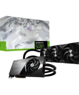 MSI видео карта GeForce RTX 5080 SUPRIM LIQUID SOC 16G GDDR7 256bit DP/HDMI