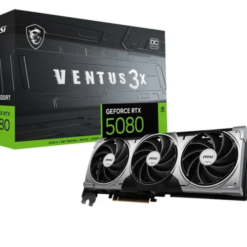 MSI видео карта GeForce RTX 5080 VENTUS 3X OC 16G GDDR7 256bit DP/HDMI