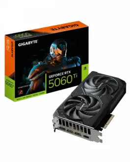 Gigabyte видео карта GeForce RTX 5060 Ti WINDFORCE 8G 128BIT GDDR7 HDMI/3DP