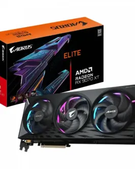 Gigabyte видео карта Radeon RX 9070 XT AORUS ELITE 16GB GDDR6 256bit DP/HDMI