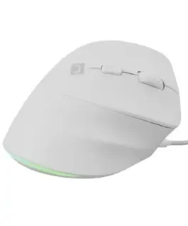 Natec Vertical мишка CRAKE 2 PRO 128000DPI optical бял