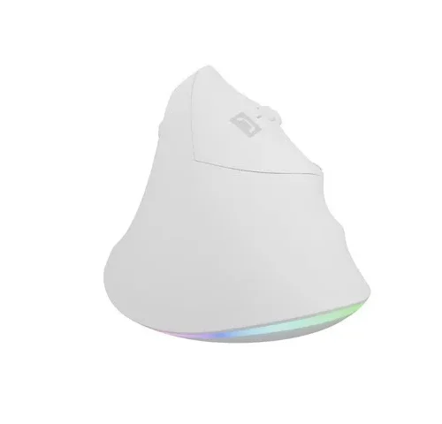 Natec Vertical mouse CRAKE 2 PRO 128000DPI optical бял