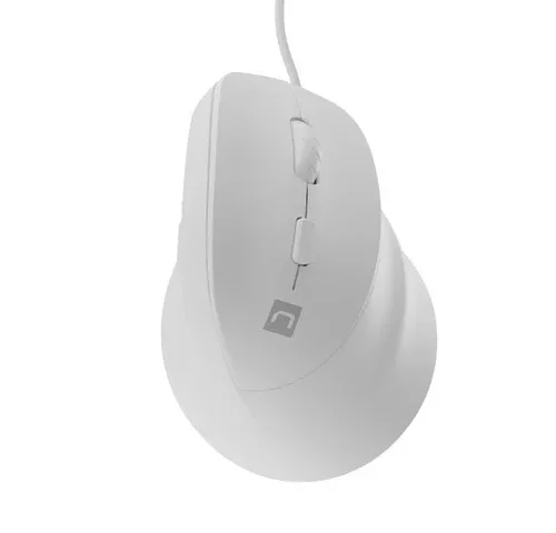 Natec Vertical mouse CRAKE 2 PRO 128000DPI optical бял