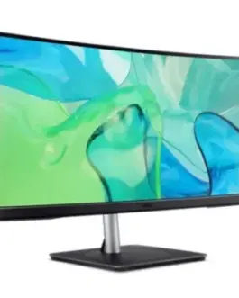 Alternative view of Acer Monitor 34 inches CB343CURBEmiiphuzx WQHD 100Hz 21:9 IPS 2xHDMI DP RJ-45 USB-C USB SPEAKERS